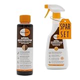 Renuwell Möbel-Regenerator (500 ml) & Möbel Schnellpflege (500 ml) - Intensives Pflege-Duo für die Reinigung, Auffrischung und den Schutz von Holzoberflächen aller Art
