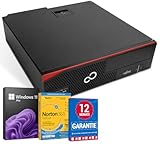 Fujitsu Esprimo D756 PC Computer Intel Core i5-6500@ bis zu 3,6 GHz 16 GB 256 GB SSD mit Windows 11 & GRATIS Bluetooth, WLAN & Antiviren-Software inkl. 12 Monate Garantie (Generalüberholt)