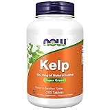 Now Foods, Kelp (Seetang), 150mcg, 200 Tabletten, Laborgeprüft, Natürliches Jod, Sojafrei, Glutenfrei, Vegetarisch