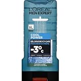 L'Oréal Men Expert Cool Power Fraicheur Extreme Duschgel für Herren, 300 ml, 1 Stück