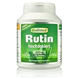 Rutin Kapseln hochdosiert - Rutin mit 450mg pro Tag (120...