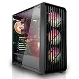 SYSTEMTREFF Gaming PC AMD Ryzen 5 5500 6x4.2GHz | Nvidia RTX 3050 8GB DX12 | 512GB M.2 NVMe | 32GB DDR4 RAM | WLAN Desktop Computer Rechner für Gamer, Zocker & Streamer