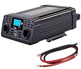 revolt Spannungswandler: 12-V-Wechselrichter auf 230 Volt,...