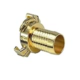 VelomY Sxyong-Brass Hose Fitting Messing Schnellanschluss Wasseranschlüsse Klauenkupplungen Tippen Sie auf Anschlüsse für den Gartenschlauchanschluss, Lange Lebensdauer (Size : 3/4'')