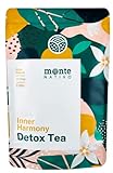 PureTox Tee Monte Nativo (160g) - Brennnessel, Sencha Grüner Tee, Löwenzahn, Ingwer - Natürlich und rein - Kräutertee Diät - Gesunde Lebensmittel