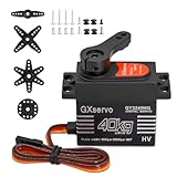 RC 40Kg Digital Servo Binghe 40KG Servomotor Digitales Motorservo Großes Drehmoment Digital Servo mit Metall-Arm Servo Motor für 1/8 1/10 RC-Car/Roboter/Hubschrauber Kompatibel mit Arduino
