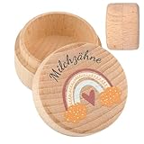 Générique Zahnbox für Zähne, Aufbewahrungsbox aus Holz | Aufbewahrungsbox für gefallene Zähne | elegante Box für Babyfeenzähne | Zahnbehälter für Zähne | Organizer