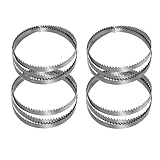 4 Stück Sägeband passend für 8' Bandsägen 1400 x 8 x 0,5...