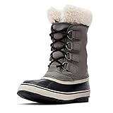 Sorel WINTER CARNIVAL WATERPROOF Schneestiefel für Damen, Grau (Quarry x Black), 36 EU