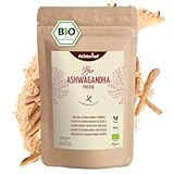 Ashwagandha Pulver BIO (250g) |100% ECHTE Ashwagandhawurzel gemahlen aus Indien | indischer Ginseng | Ayurveda