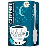 Cupper Bio Kräutertee mit Kamille, Zitronenmelisse und Lavendel, 20 Stück, 30 g