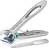 Nagelknipser für Senioren Dicke Nägel - DRMODE 16mm Wide Kieferöffnung Nagelknipser Fußnägel Nagelzwicker,Edelstahl Groß Nail Clipper Fußnagelzange Zehennagelknipser Nagelzangen für Männer