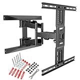 Ergosolid schwenkbar, robust, für Bildschirme von 45 bis 75 Zoll (11,9 cm), LED, LCD, TV-Halterung mit VESA max. 600 x 400 mm, bis 45,5 kg, TÜV GS Zertifikat, 2020-P6, schwarz