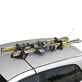 Menabo Skiträger Magnetischer Snowboard Träger Universal Abschließbar Schwarz 2X