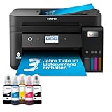 Epson EcoTank ET-4850 A4-Multifunktions-Wi-Fi-Tintentankdrucker, mit einem im Lieferumfang enthaltenen Vorrat an Tinten bis zu 3 Jahren