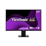 ViewSonic VG3208-4K 32 Zoll 4K UHD Monitor mit HDR 10, Dual HDMI und DisplayPort
