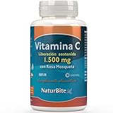 Naturbite Vitamin C 1500 Mg mit Rosa Lib.S 90 Comp. 150 g