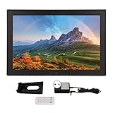 Elprico 17 Zoll Digitaler Bilderrahmen, 17 Zoll 1440 X 900 HD LED-Bildschirm Digitaler Bilderrahmen Bewegungssensor Elektronischer Bilderrahmen mit Fernbedienung(EU)