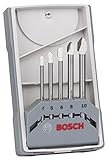 Bosch Professional 5tlg.Fliesenbohrer Set CYL-9 SoftCeramic (für weiche Keramik Fliesen, Ø 4-10 mm, Zubehör Bohrmaschine)