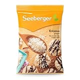 Seeberger Kokosnuss geraspelt 10er Pack, Saftige Kokosraspel in bester Qualität - aus sonnengereiften und naturbelassenen Kokosnüssen - fein - ungesüßt, vegan (10 x 200 g)