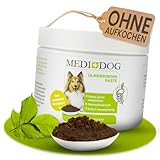 MEDIDOG 500g Premium Ulmenrinden Paste für Hunde sofort verzehrfertig ohne Zusatzstoffe | Bessere Verdauung, Bei Kotfressen, Sodbrennen, Durchfall, Slippery Elm Bark | In Deutschland hergestellt