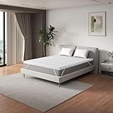 EGO Home Matratzen Topper 140x200 cm, 7cm Höhe Matratzentopper mit Schaumstoff von 7 Zonen Schneiden, Öko-TEX Zertifiziert, Matratzenauflage 140x200cm für Boxspringbett Matratze Schlafsofa