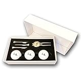 Golfball Set mit Gravur Initialen personalisiert 3 Wilson...