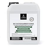 FIVE ELEMENTS Bio-Teichschlammentferner | flüssig 2,5 l | ideale Teichpflege für Herbst und Winter | Teichwasser-Klärung | Verbesserung der Wasserqualität