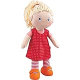 HABA 302108 - Puppe Annelie, Stoffpuppe mit Kleidung und Haaren, 30 cm, Spielzeug ab 18 Monaten