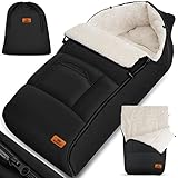 Kidiz® Babyfußsack Baby Fußsack Winterfußsack Babyschale...