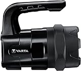 VARTA Taschenlampe LED Laterne inkl. 6x AA Batterien, Indestructible BL20 Pro Arbeitsleuchte, zwei Leuchtmodi, extrem robuste Lampe, stoßabsorbierend, Spritzwasser- und staubgeschützt