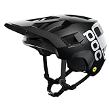 POC Unisex – Erwachsene Kortal Race MIPS Helm, Uranium Black Matt/Hydrogen White, M (55-58cm)