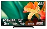 Toshiba Fernseher 65 Zoll Smart TV Fire TV 4K UHD Fernseher Dolby Vision HDR & Dolby Atmos, Sound by Onkyo, Triple-Tuner, LED TV 65UF3F63DAR (2026)