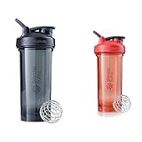 BlenderBottle Pro32 Tritan Trinkflasche mit BlenderBall, Schwarz, 1 Stück (1er Pack)