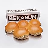 Frische vegane Burger Brötchen - Original Burger Buns - vegan & palmölfrei - 5er Box