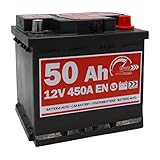 Autobatterie Speed L150-12V 50Ah 450A/EN - Starter 30% mehr Leistung