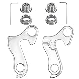Schaltauge für Shimano & Cube Fahrrad, 2 Stück Fahrrad Heckhaken mit 2 Schlüsseln, Schaltauge Hinten für Fahrräder, Derailleur Hanger, Fahrradaufhängung Schalthaken mit Schrauben, Fahrrad Ersatzteile