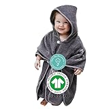 Mabyen Baby Kapuzen Bademantel | Baby Poncho mit Kapuze -...