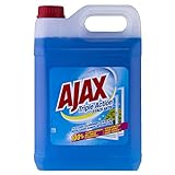 Ajax Glasreiniger Kanister 5l zum einfachen Nachfüllen der Sprühflasche,100% streifenfrei, ideal für Büro, Betrieb, Praxis oder zu Hause