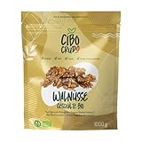 Walnüsse Bio - 1Kg. Walnusskerne Bio Geschälte Ganz. Walnuss Reich an Mineralsalzen und Vitaminen. Zum Verzehr als Snack oder als Süßspeise Salat Müsli oder Joghurt. Organic Walnuts.