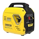 Champion 2200 'The Mighty Atom' (Dual Fuel LPG/Benzin-Generator, 2,2 kW, mit LED-Anzeigen, mit ECO-Modus) 92001i-DF-EU