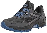 Saucony Damen Excursion Tr 16 GTX Laufschuhe Trailschuh Grau - Gelb 41