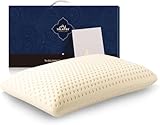 Talatex Talalay Kissen aus 100% Naturlatex, lindert Druck-, Nacken- und Schulterschmerzen, Keine Memory-Schaum-Chemikalien, Perfektes Paket