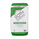 Roth Edelputze Kalkoberputz leicht mit Marmorkorn Körnung 1mm - 25kg Sack