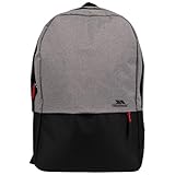 Trespass 12L Laptop Daypack Commute - Travel Laptop Rucksack, Arbeitstasche mit internem Organizer, Schulrucksack, Computerrucksack mit gepolsterten Schultergurten, Reißverschlusstasche vorne