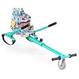 Hoverkart Hoverboards Sitz Gokart für 6.5-10 Zoll Hoverboards Self-Balancing Scooters für Erwachsener und Kind