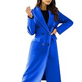 VJGOAL Black Friday Sales 2023 Winterweste Damen Schwarz Outwear Retro Frauen Jacke Lässige Mantel Up Reißverschluss Damenmantel