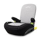 LETTAS I-SIZE Kindersitz ISOFIX Gruppe 3 (125-150 cm, 22-36 kg) Autositzerhöhung von 6 bis 12 Jahren