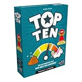 Cocktail Games, Top Ten, Partyspiel, Nominiert zum Spiel des Jahres 2022, 4-9 Spieler, Ab 12+ Jahren, 30 Minuten, Deutsch