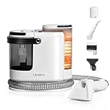 Livatro Polsterreiniger Gerät Nasssauger Waschsauger, 15 KPa Nasssauger Polsterreiniger, 1,6 L Wassertank, Kompakter Dampfreiniger Polstermöbel, Selbstreinigung, für Teppiche, Sofa, Vorhänge, Auto